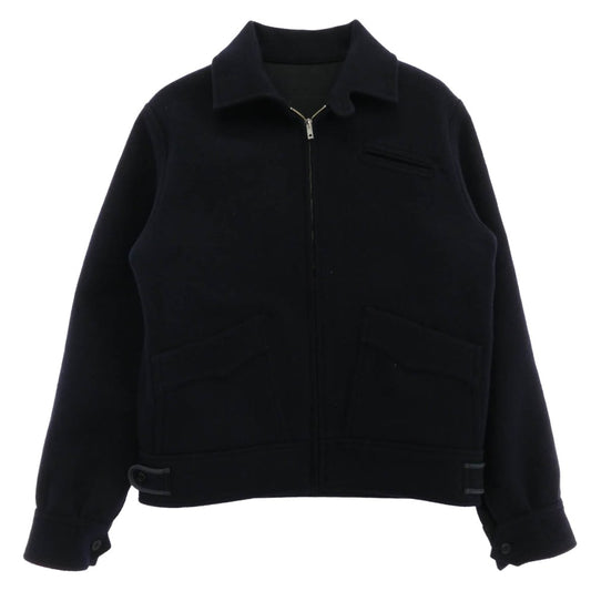 TAILOR TOYO テイラー東洋 SC13600 テーラー東洋 ×Mr.FREEDOM CRACKER JACK 10周年 リバーシブル ウール メルトン ジャケット ブラック系 M【美品】【中古】