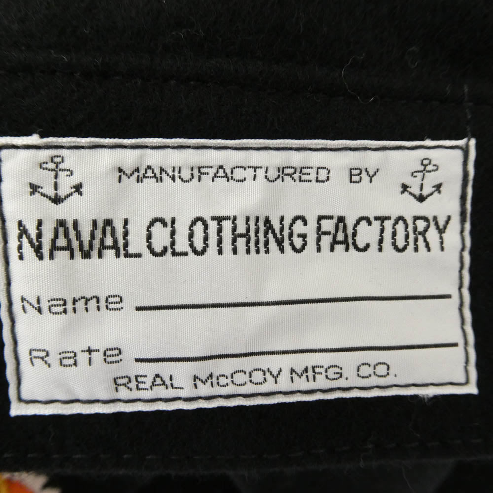 The REAL McCOY'S ザリアルマッコイズ MJ16115 U.S.NAVY SOUVENIR JACKET スーベニア ジャケット ブラック系 M 38【美品】【中古】