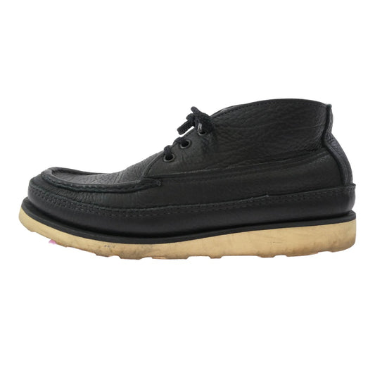 RUSSELL MOCCASIN ラッセルモカシン 6921 SPORTING CLAYS CHUKKA BOOTS スポーティング クレイ チャッカ レザー ブーツ ブラック系 6E【中古】