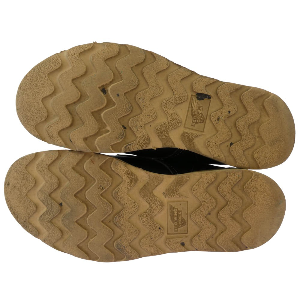 RED WING レッドウィング 8165 刺繍羽タグ アイリッシュセッター 6-inch Classic Round クラシック ラウンド ブーツ ブラック系 6D【中古】