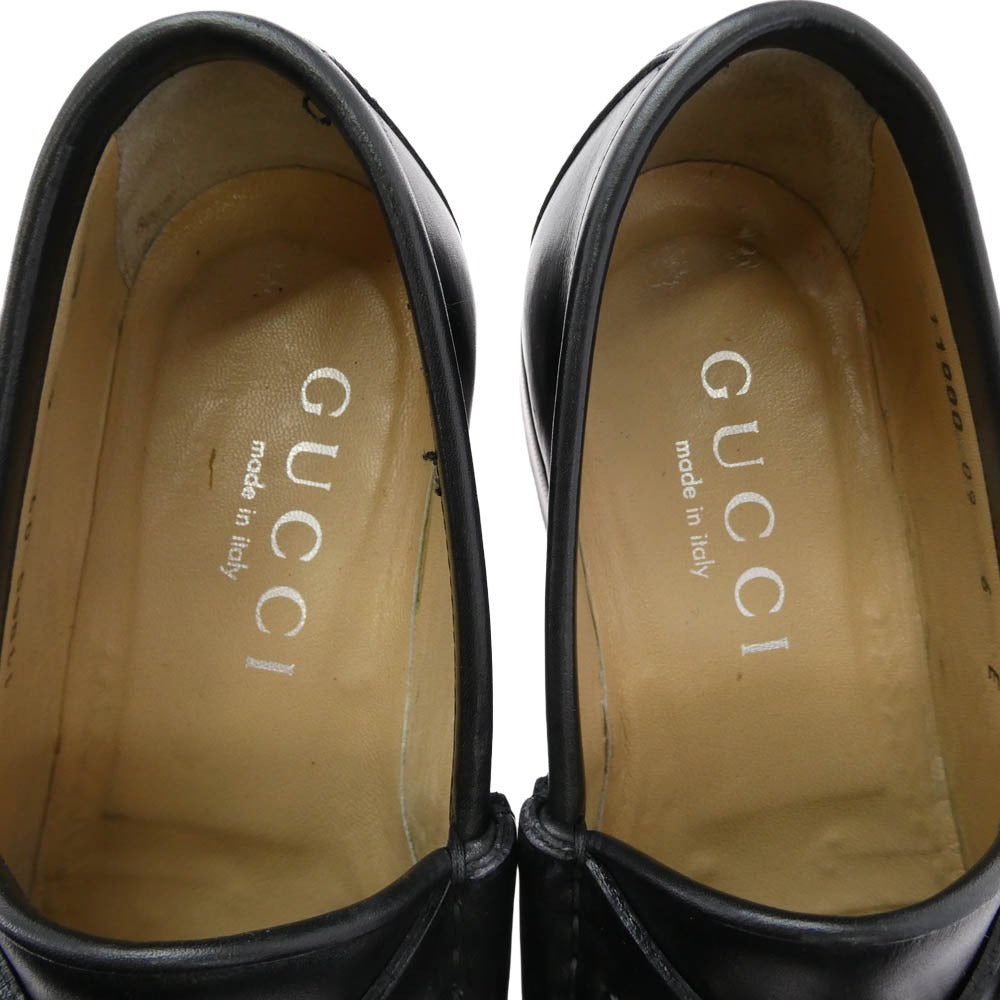 GUCCI グッチ 110 0009 ホースビット レザー ローファー シューズ