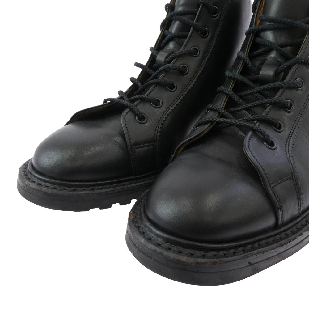 Tricker's トリッカーズ M6077 MONKEY BOOTS モンキー ブーツ ブラック系 6.5【中古】