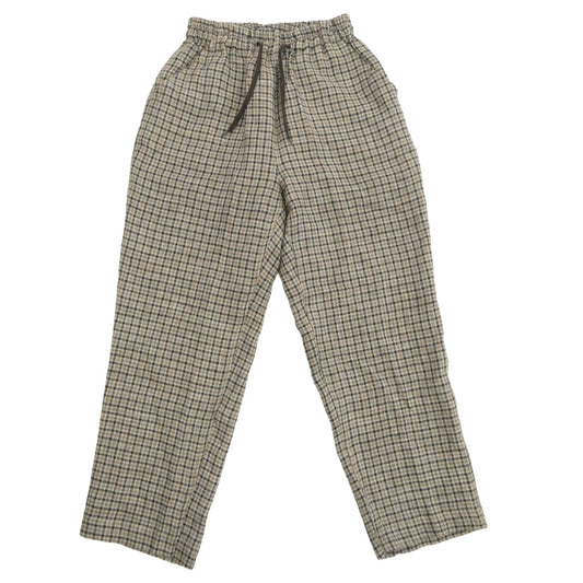 エイチユニット Wool check work easy pants ウール チェック ワーク イージー パンツ マルチカラー系 2【中古】