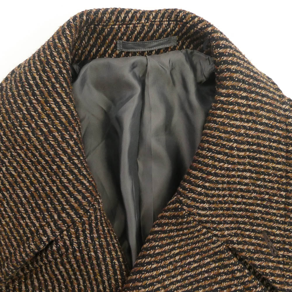 YOKE ヨーク 23AW YK23FW0515C DOUBLE BREASTED HALF COAT ダブル ブレステッド ハーフ コート ブラウン系 3【中古】