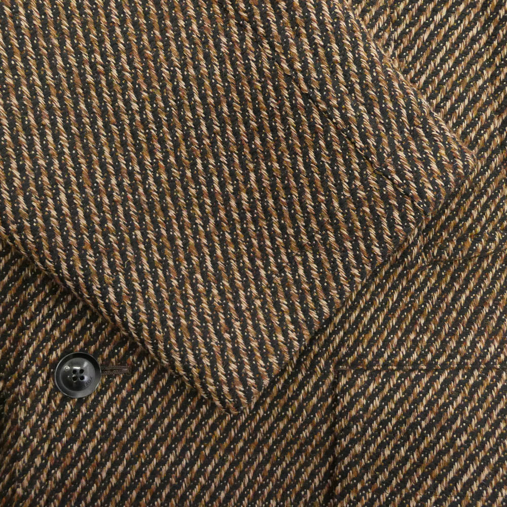 YOKE ヨーク 23AW YK23FW0515C DOUBLE BREASTED HALF COAT ダブル ブレステッド ハーフ コート ブラウン系 3【中古】