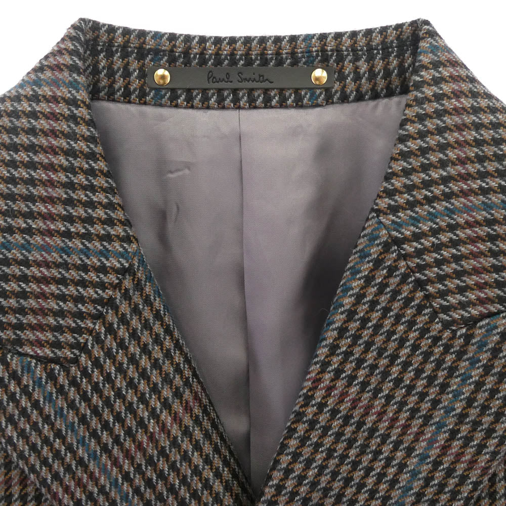 Paul Smith ポール・スミス 25AW PW2176_253121224P クラシックチェック ダブルチェスターコート コート ブラウン系 XL【極上美品】【中古】