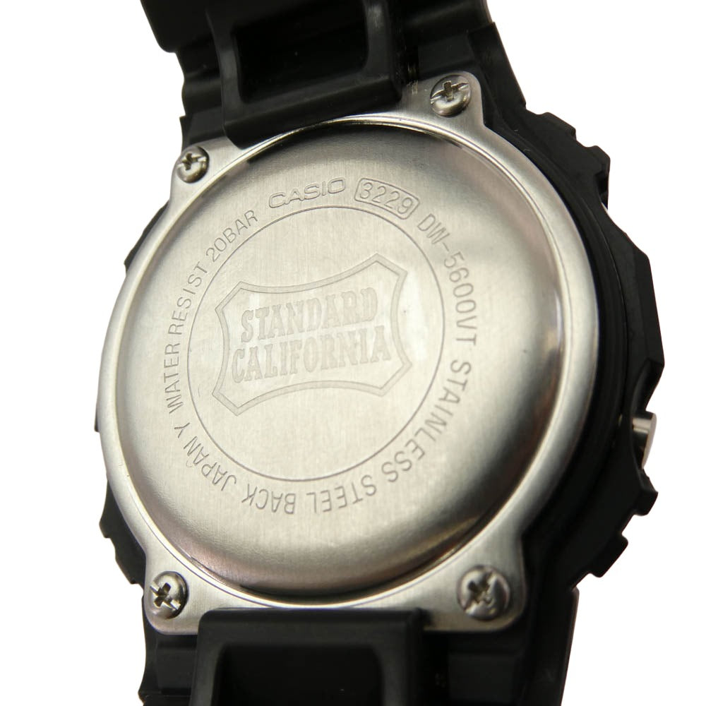 G-SHOCK ジーショック DW-5600VT STANDARD CALIFORNIA スタンダードカリフォルニア 15周年記念モデル 時計 ウォッチ ブラック系【中古】