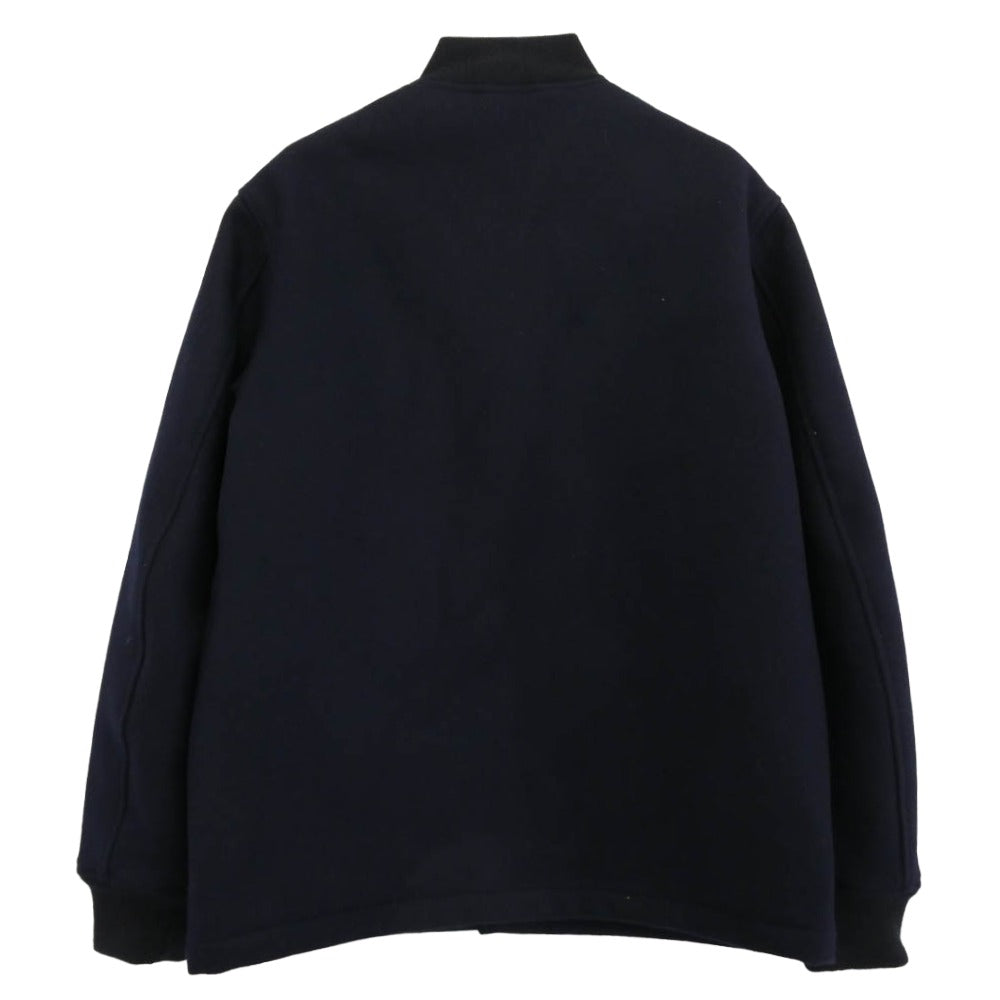 Ron Herman ロンハーマン x STANDARD CALIFORNIA スタンダードカリフォルニア Varsity Jacket バーシティー スタジャン ジャケット ネイビー系 XL【中古】