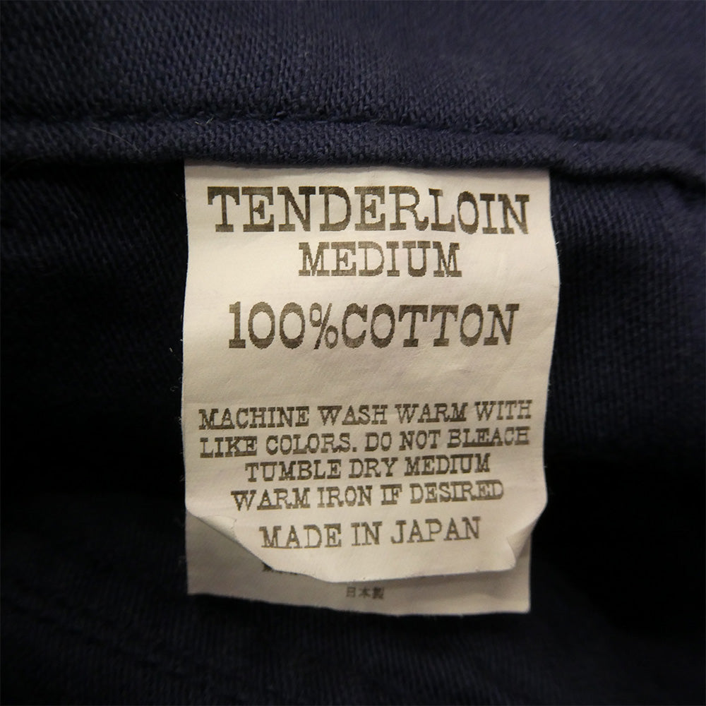 TENDERLOIN テンダーロイン T-ARMY PNT F コットン アーミーパンツ ペインターパンツ ブルー系 M【美品】【中古】