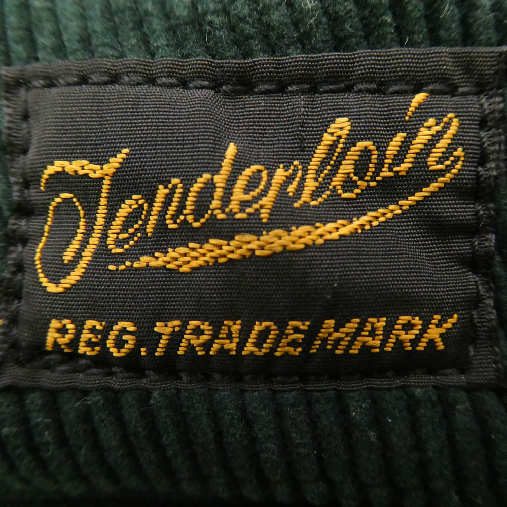 TENDERLOIN テンダーロイン T-BDP CORDUROY コーデュロイ パンツ グリーン M【美品】【中古】