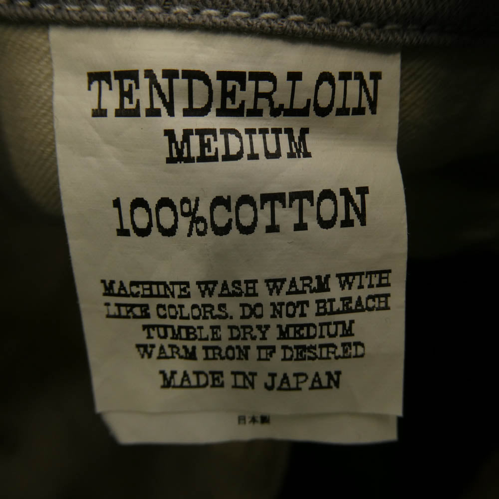 TENDERLOIN テンダーロイン T-BDP CORDUROY コーデュロイ パンツ グリーン M【美品】【中古】