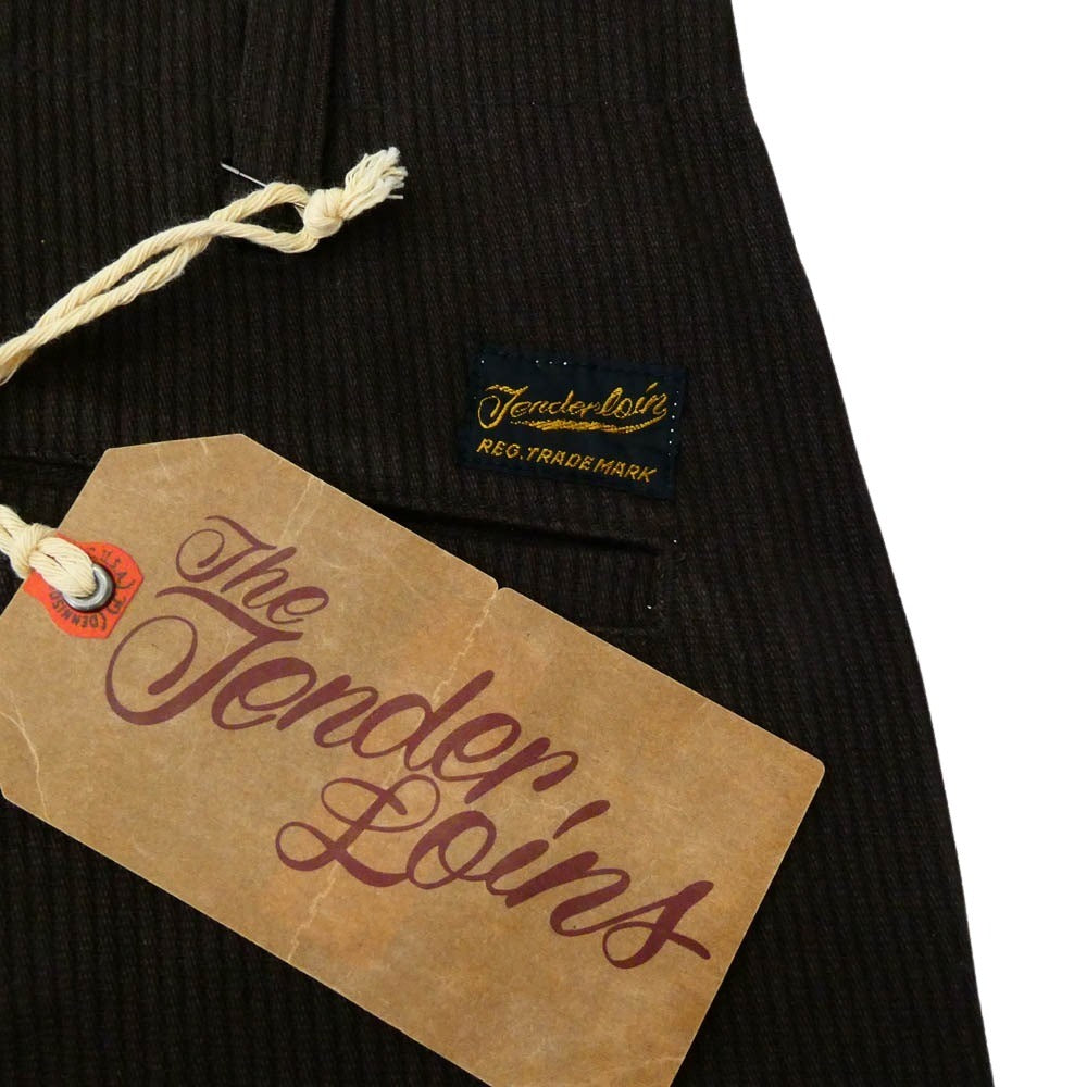 TENDERLOIN テンダーロイン T-BDP PIQUE ピケ フリスコ ワークパンツ ブラウン M【中古】