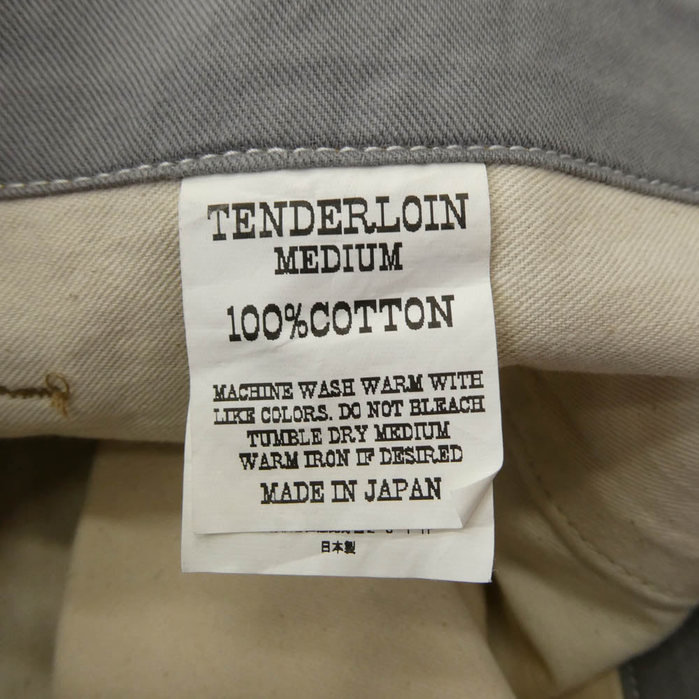 TENDERLOIN テンダーロイン T-BDP P LONG ピケ フリスコ ワークパンツ カーキ M【極上美品】【中古】