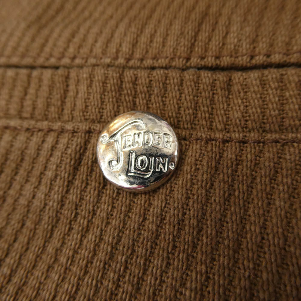 TENDERLOIN テンダーロイン T-BDP PIQUE ピケ フリスコ ワークパンツ モカ M【中古】