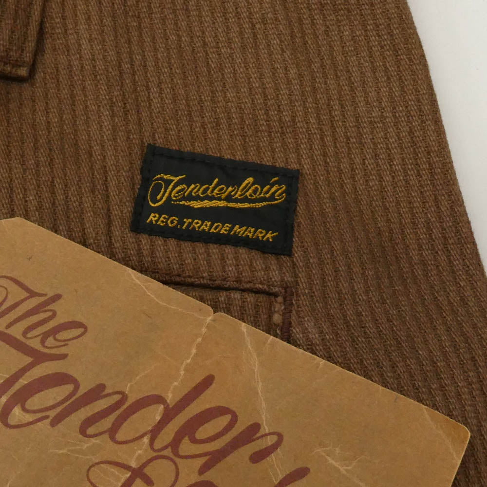 TENDERLOIN テンダーロイン T-BDP PIQUE ピケ フリスコ ワークパンツ モカ M【中古】