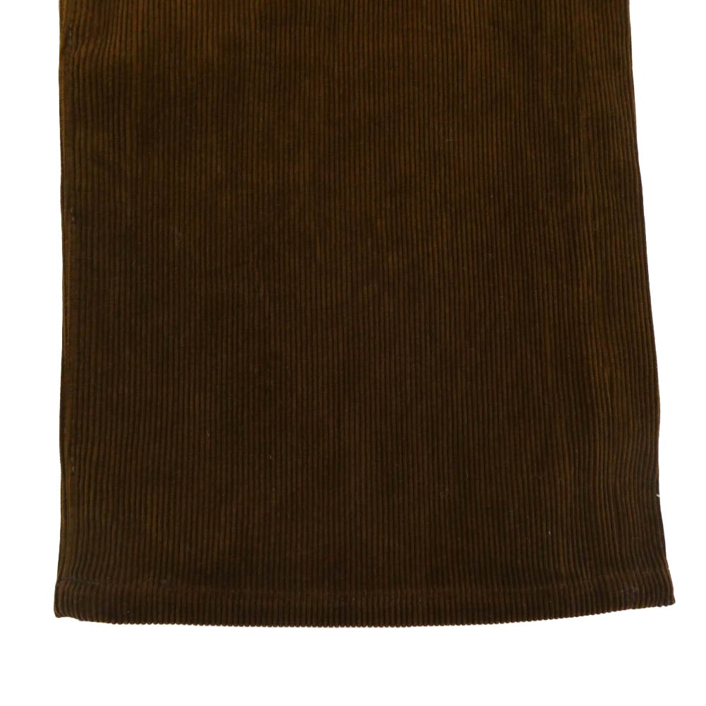TENDERLOIN テンダーロイン T-RIDERS E CORDUROY シンチバック付き ライダース コーデュロイ パンツ ブラウン M【美品】【中古】