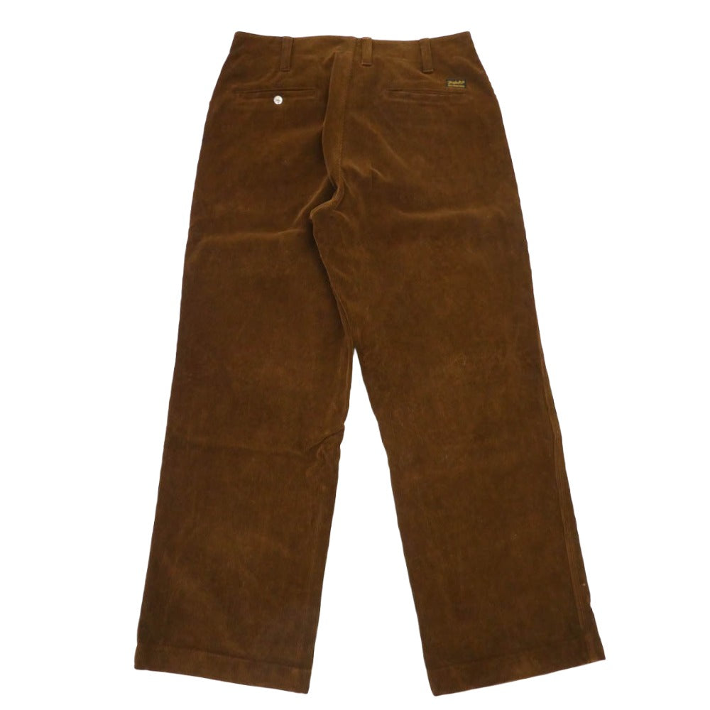 TENDERLOIN テンダーロイン T-BDP CORDUROY コーデュロイ パンツ ブラウン M【美品】【中古】