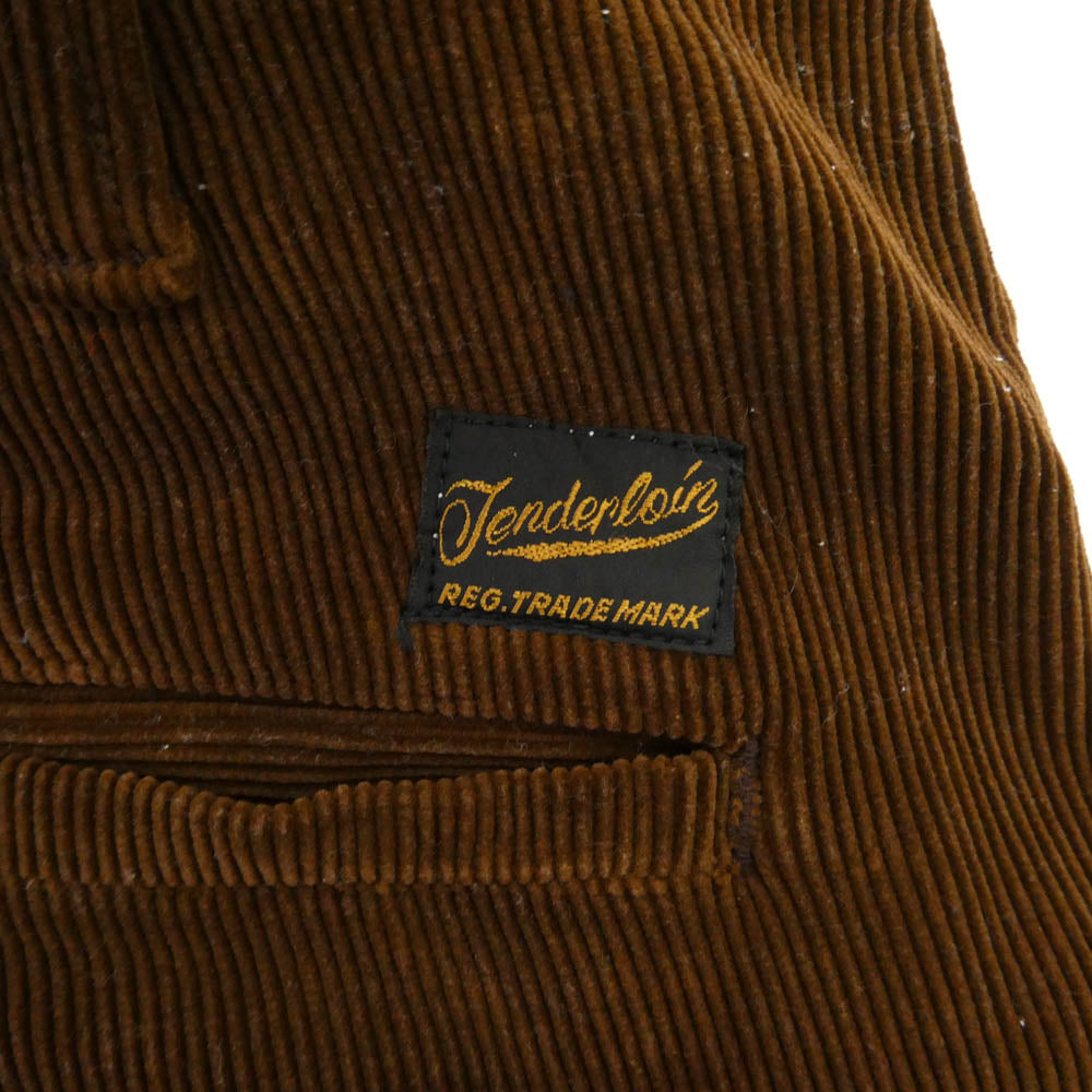 TENDERLOIN テンダーロイン T-BDP CORDUROY コーデュロイ パンツ ブラウン M【美品】【中古】