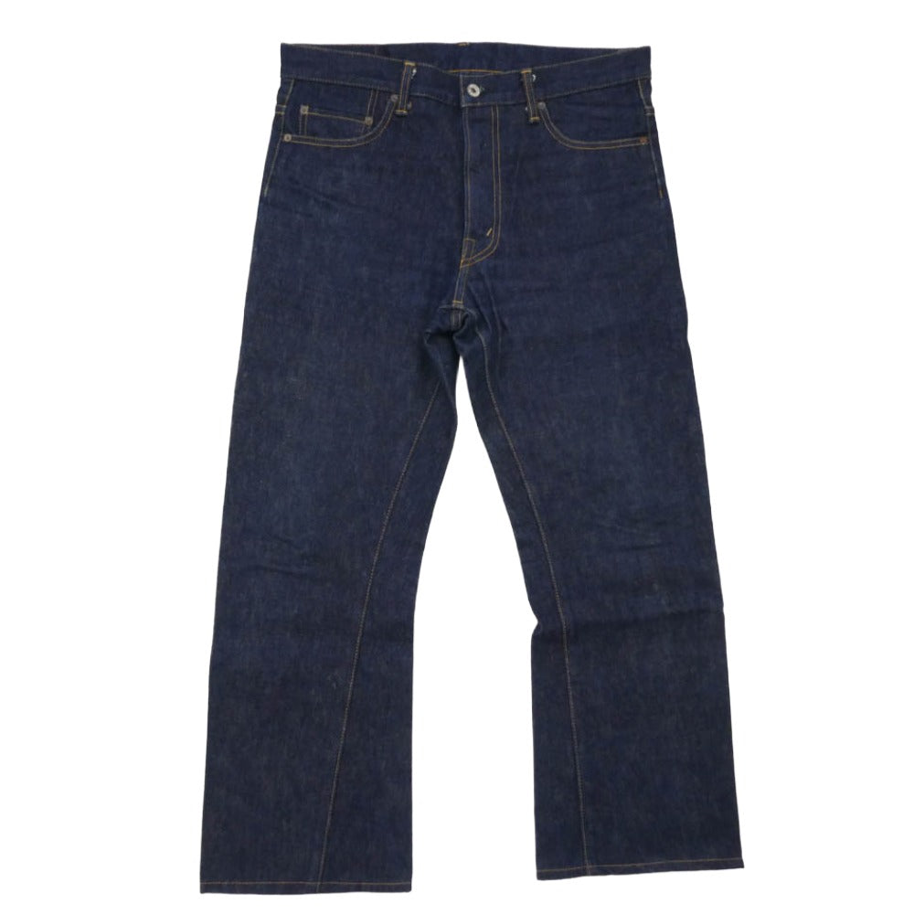 TENDERLOIN テンダーロイン T-RIDERS G ジッパーフライ ブーツカット セルビッチ デニム パンツ インディゴブルー系 32【中古】