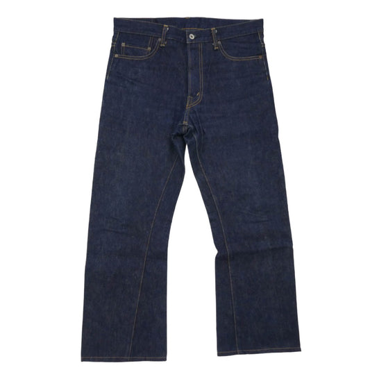TENDERLOIN テンダーロイン T-RIDERS G ジッパーフライ ブーツカット セルビッチ デニム パンツ インディゴブルー系 32【中古】