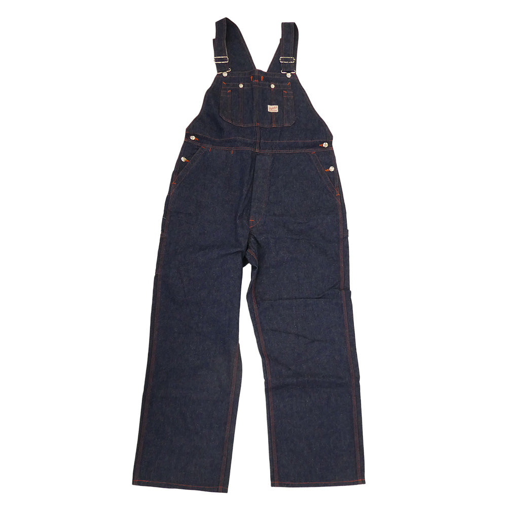 TENDERLOIN テンダーロイン T-OVERALLS デニム オーバーオール オレンジステッチ インディゴブルー系 M【美品】【中古】
