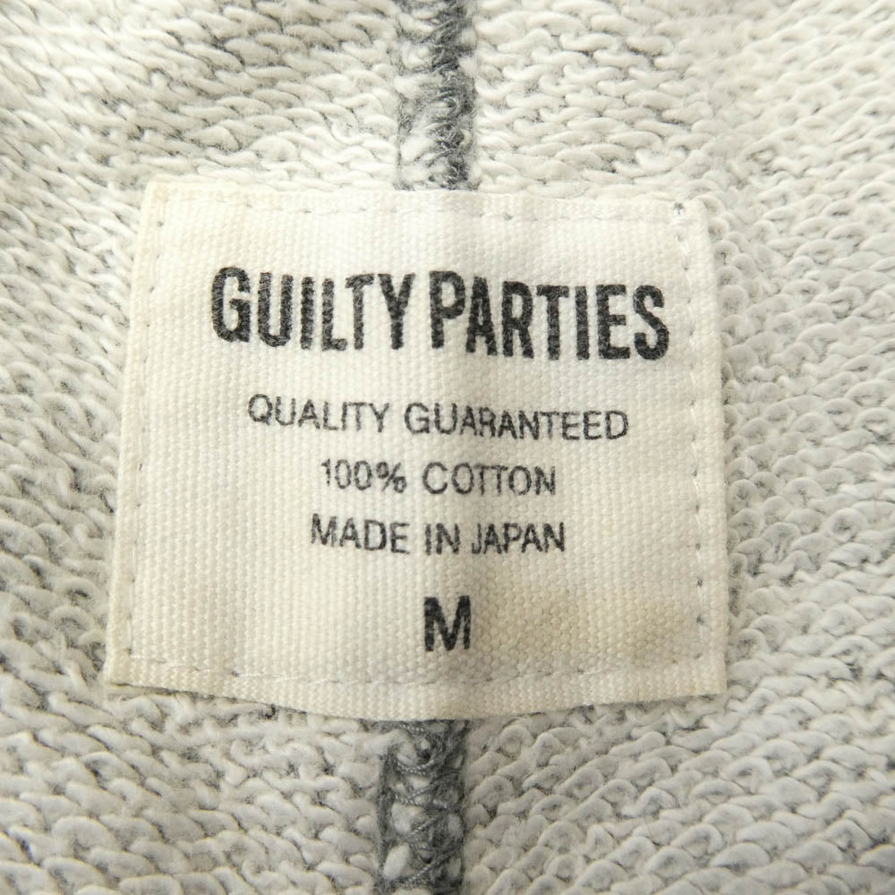 WACKO MARIA ワコマリア SWEAT PANTS ロゴ スウェット ジョガー パンツ グレー系 M【中古】