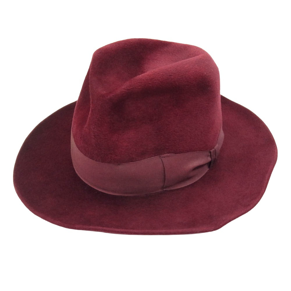 WACKO MARIA ワコマリア ×東京HAT ROCKERS ハットロッカーズ 中折れ ハット エンジ系【中古】