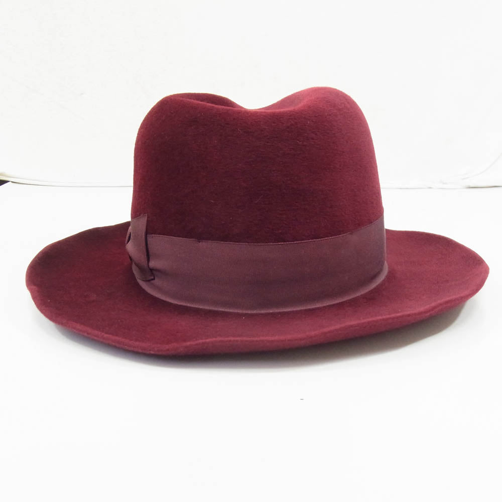 WACKO MARIA ワコマリア ×東京HAT ROCKERS ハットロッカーズ 中折れ ハット エンジ系【中古】