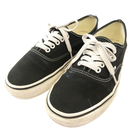 WACKO MARIA ワコマリア VANS-WM-SH06 × VANS ヴァンズ AUTHENTIC オーセンティック スニーカー ブラック系 26.5cm【中古】