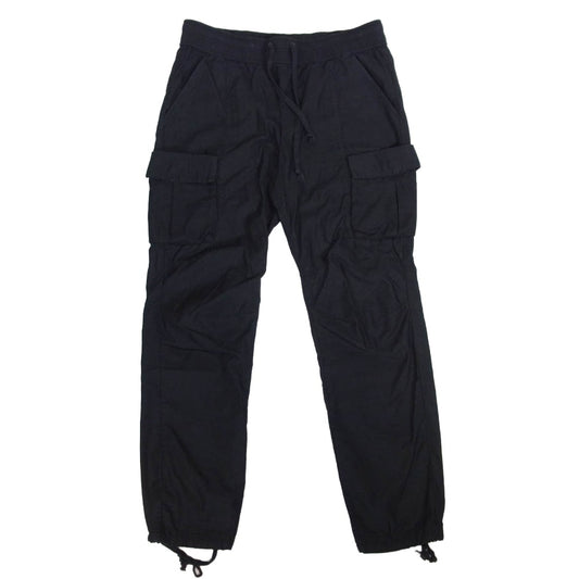 ジョンエリオット コットン カーゴ パンツ ブラック系 1【中古】
