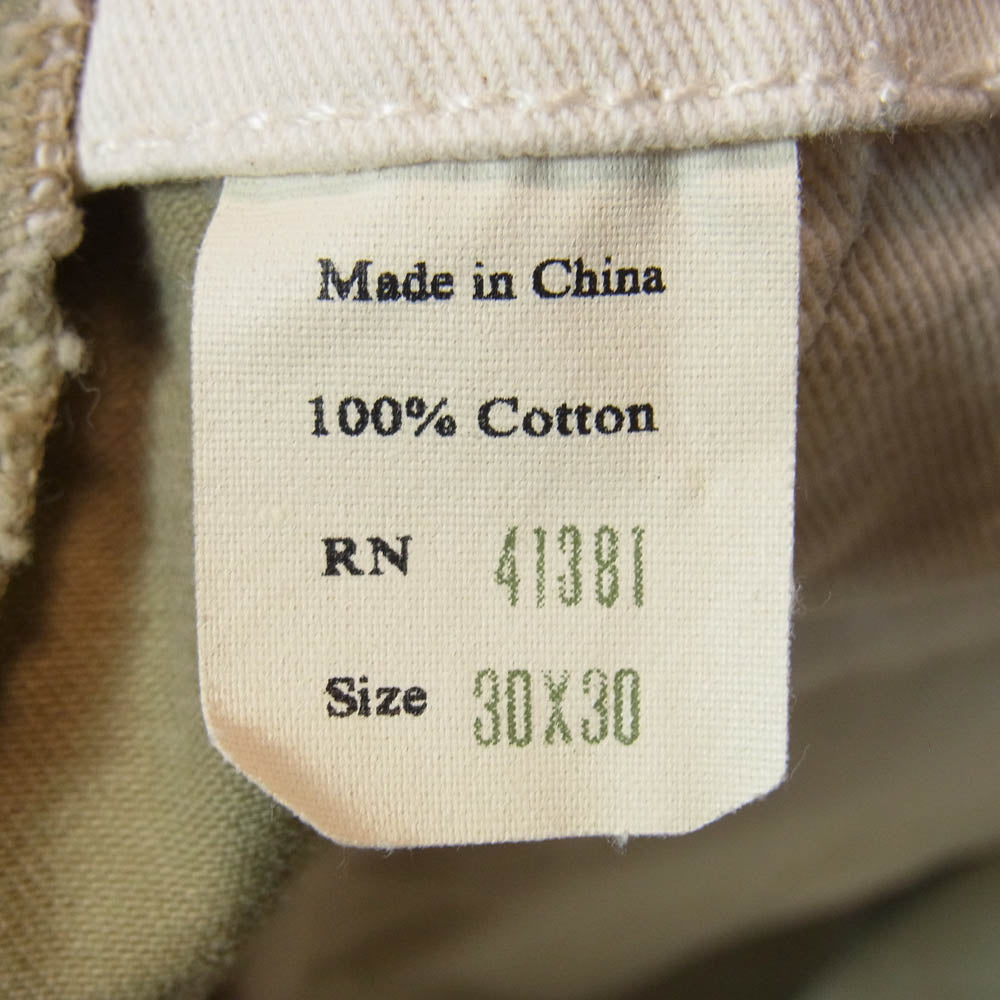 RRL ダブルアールエル E-93 271M24 チノ パンツ トラウザーズ ベージュ系 30【中古】