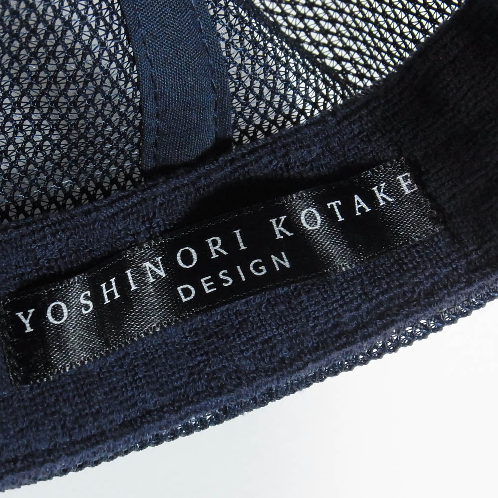 ヨシノリコタケ × Ron Herman ロンハーマン スパンコール R ロゴ キャップ ネイビー系【中古】