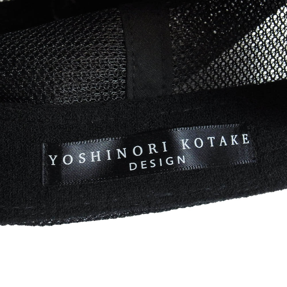 ヨシノリコタケ × Ron Herman ロンハーマン R ロゴ デニム キャップ ブラック系【中古】