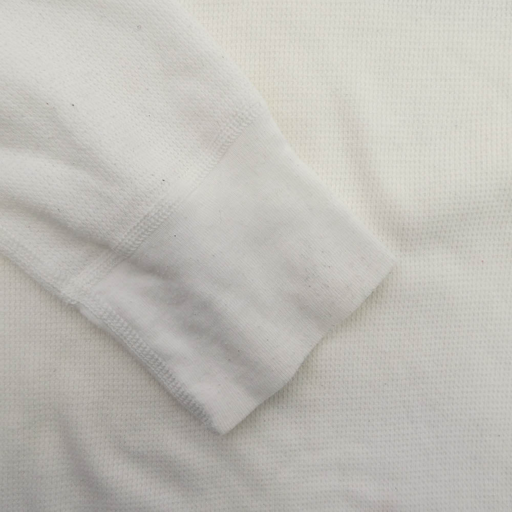 CHROME HEARTS クロムハーツ（原本無） 星条旗 アメリカンフラッグ ホースシュー CHプラス プリント サーマル 長袖 カットソー Tシャツ ホワイト系 L【中古】