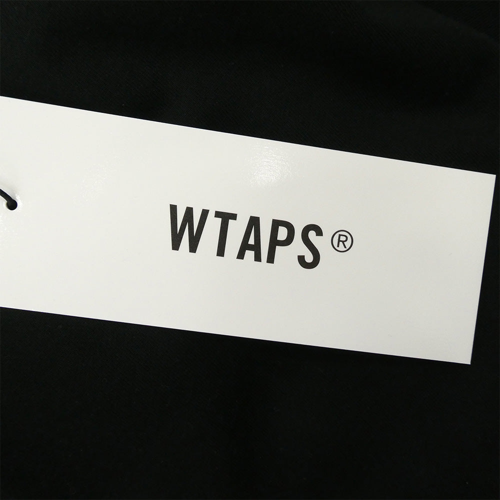 WTAPS ダブルタップス 25AW 252ATDT-CSM01 SIGN-YD SWEATER COTTON コットン スウェットシャツ スウェット ブラック系 01【美品】【中古】