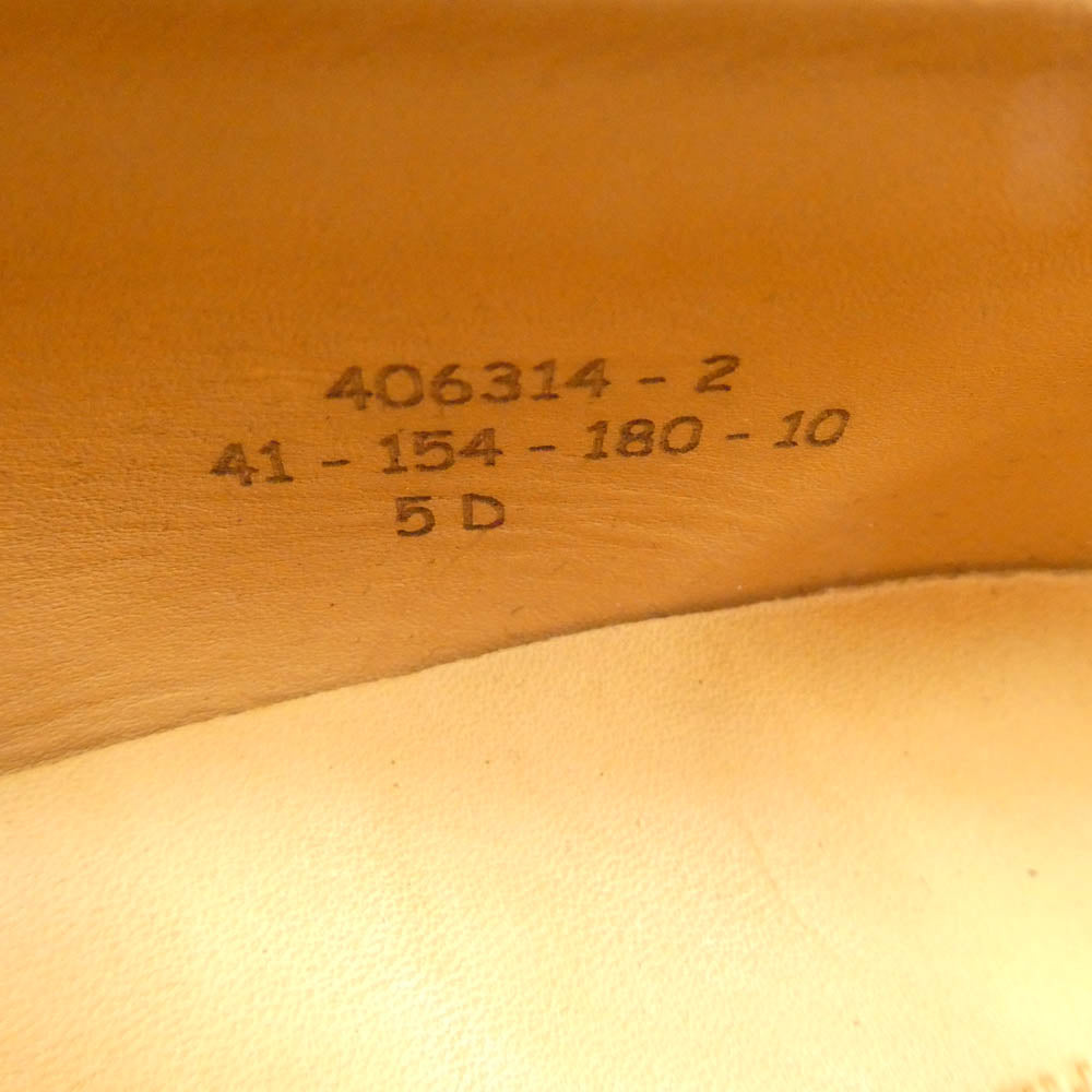 J.M WESTON ジェイエムウエストン 41-101-180-10 180 LOAFER ローファー モカシン レザー シューズ ブラウン系 5D【中古】