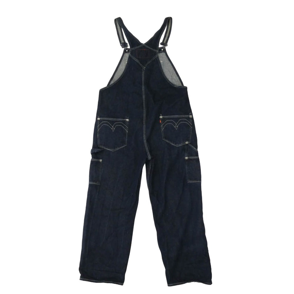 Levi's RED リーバイスレッド PC9-A0136-0000 デニム オーバーオール インディゴブルー系 XL【中古】