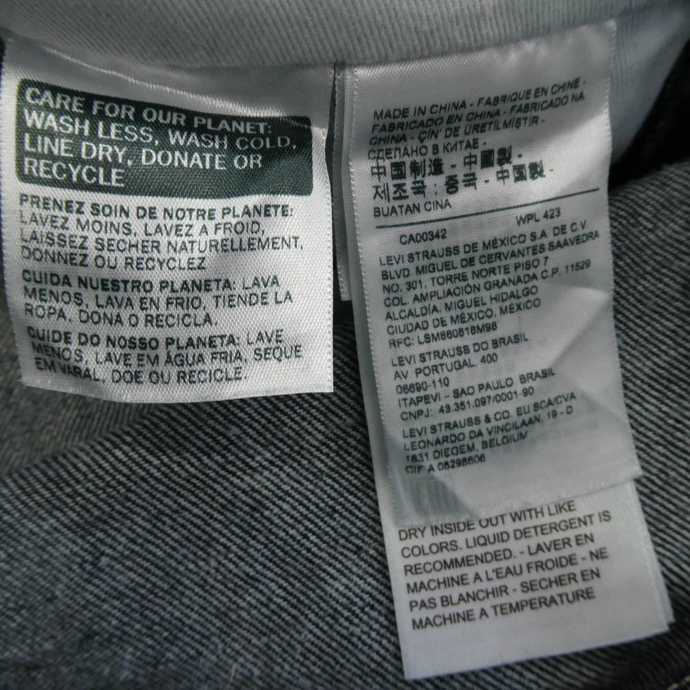 Levi's RED リーバイスレッド PC9-A0136-0000 デニム オーバーオール インディゴブルー系 XL【中古】