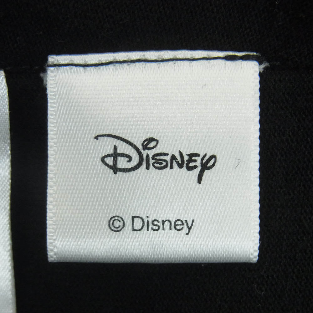 DISCOVERED ディスカバード Wide Mickey Tee ワイド ミッキーマウス Tシャツ コットン 日本製 ブラック系 3【中古】
