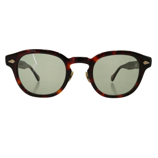 MOSCOT モスコット LEMTOSH TORT JAPAN LIMITED JPN LTD ジャパンリミテッド レムトッシュ アイウェア メガネ 眼鏡 サングラス ブラウン系 グリーン系 フレーム：ブラウン系　レンズ：グリーン系 46□24-145【中古】