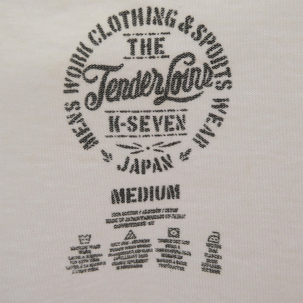 TENDERLOIN テンダーロイン T-N/S TEE バンダナスカルプリント ノースリーブ Tシャツ ホワイト ホワイト系 M【中古】