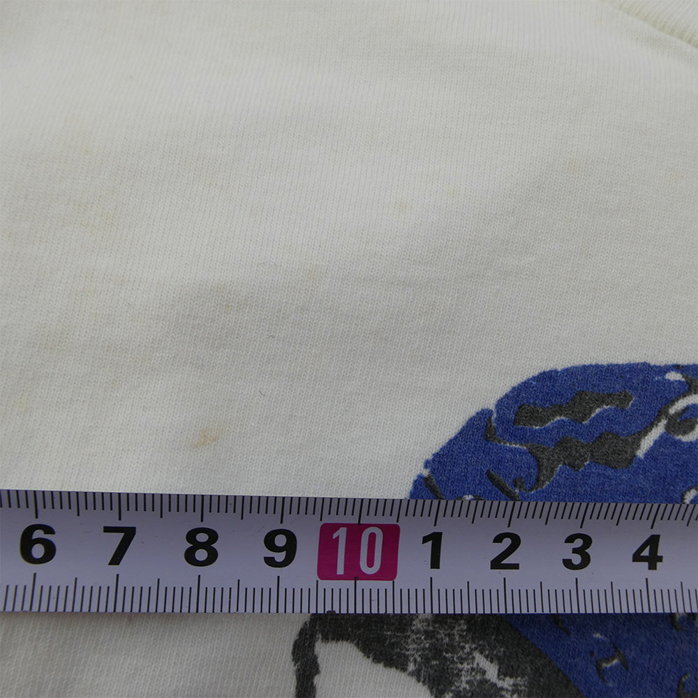 TENDERLOIN テンダーロイン T-N/S TEE バンダナスカルプリント ノースリーブ Tシャツ ホワイト ホワイト系 M【中古】