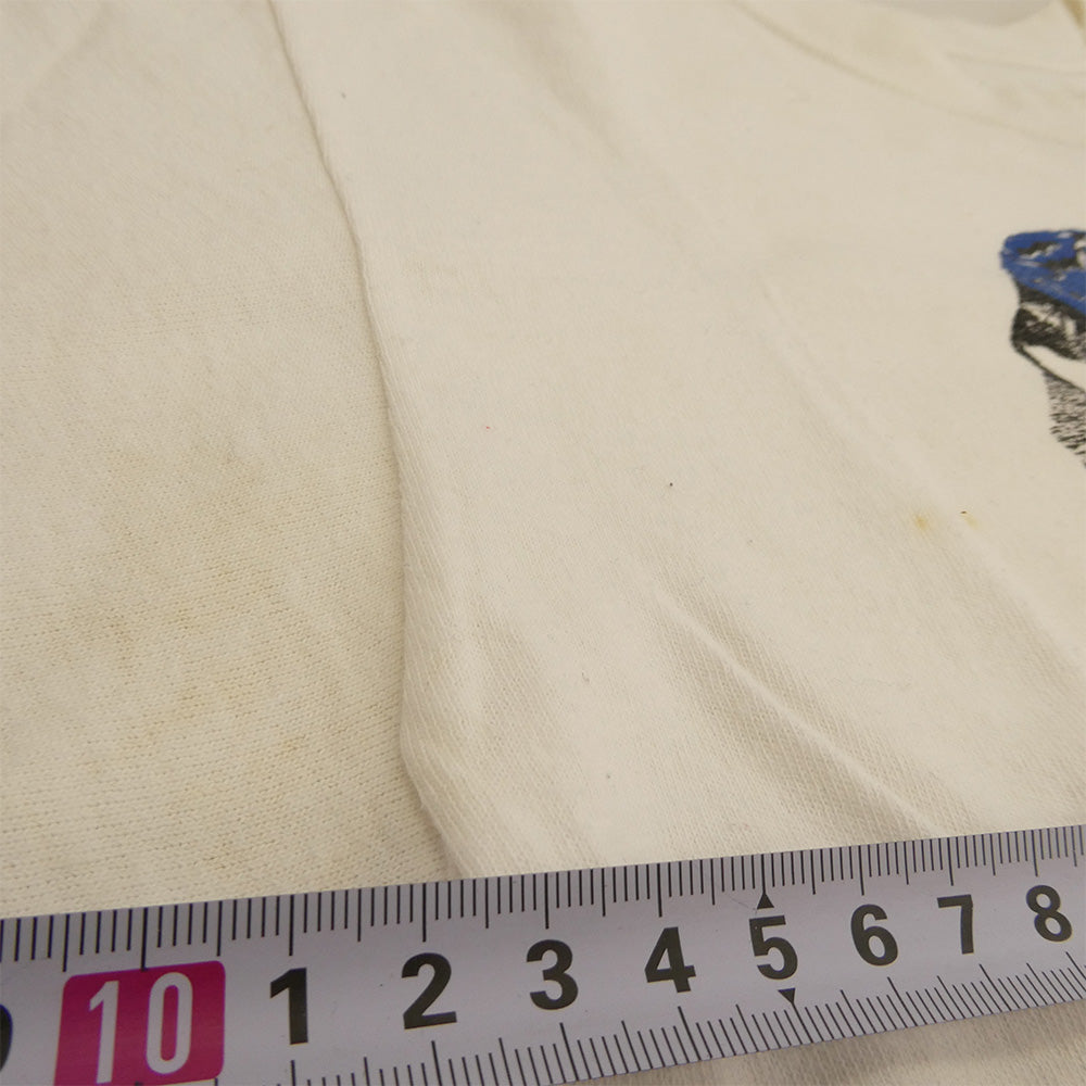 TENDERLOIN テンダーロイン T-TEE バンダナスカルプリント 半袖Tシャツ ホワイト ホワイト系 M【中古】