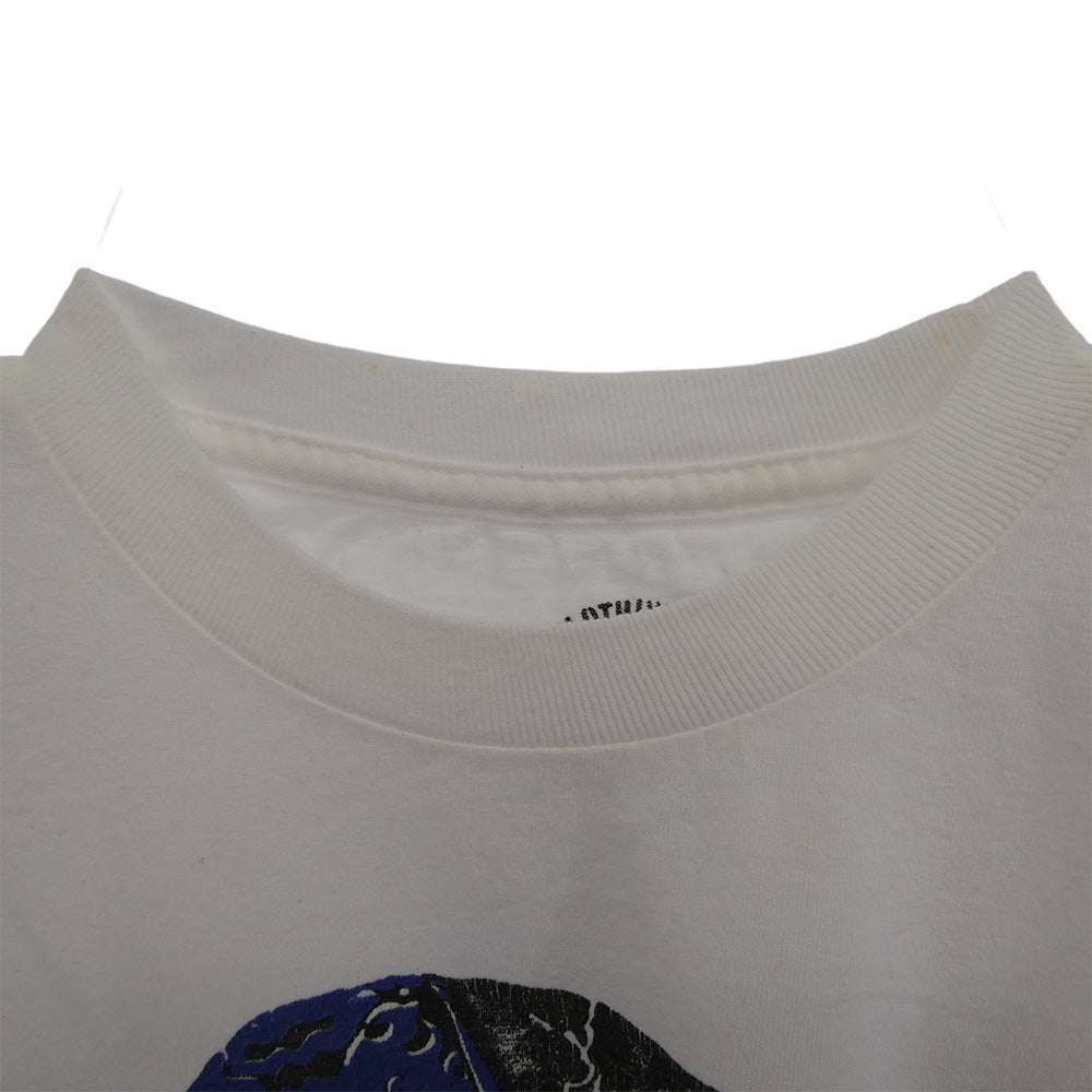 TENDERLOIN テンダーロイン T-TEE バンダナスカルプリント 半袖Tシャツ ホワイト ホワイト系 M【中古】