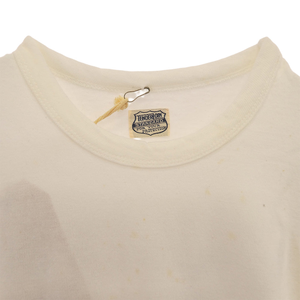 TENDERLOIN テンダーロイン T-TEE3 P バックロゴプリント ポケット 半袖Tシャツ ホワイト ホワイト系 M【中古】