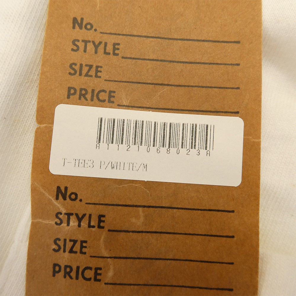 TENDERLOIN テンダーロイン T-TEE3 P バックロゴプリント ポケット 半袖Tシャツ ホワイト ホワイト系 M【中古】