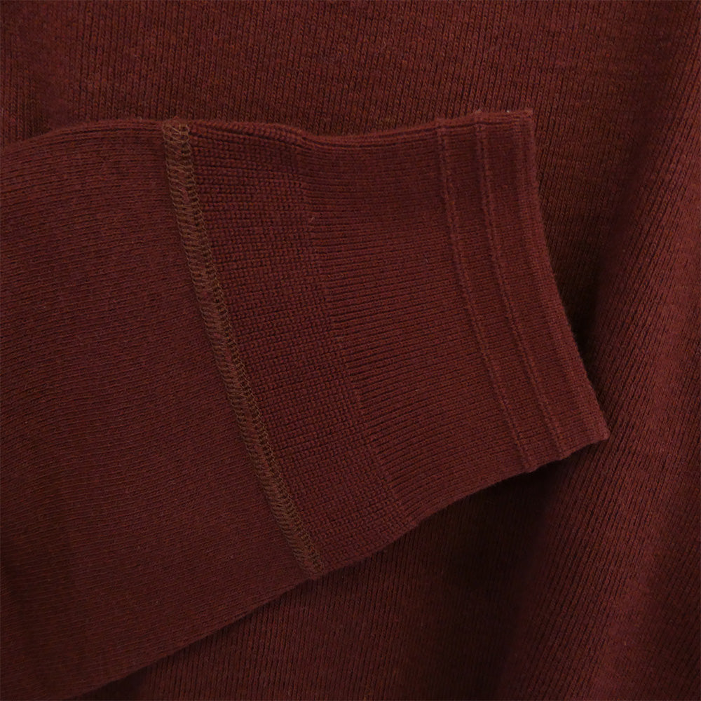 TENDERLOIN テンダーロイン T-CHILLY クルーネック リブ 長袖Tシャツ バーガンディ エンジ系 M【中古】