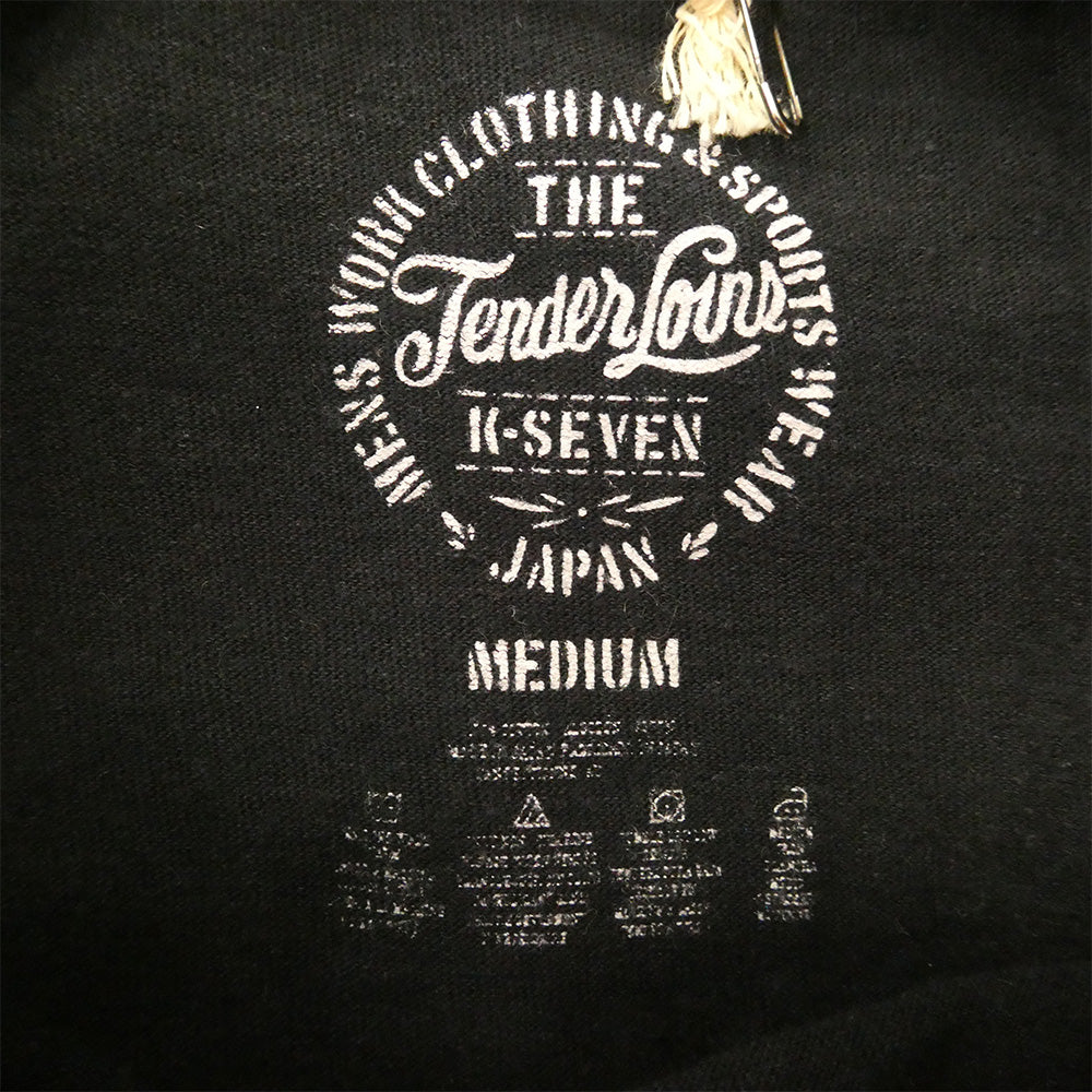 TENDERLOIN テンダーロイン T-TEE WORLD DOMINATION REGINE 半袖Tシャツ ブラック ブラック系 M【中古】