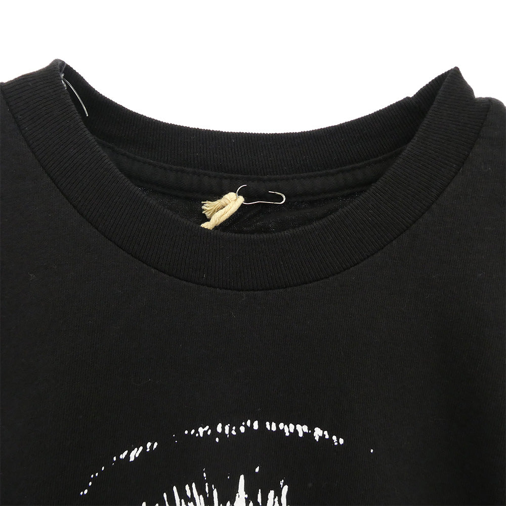 TENDERLOIN テンダーロイン T-TEE フェイスプリント 半袖Tシャツ ブラック ブラック系 M【中古】