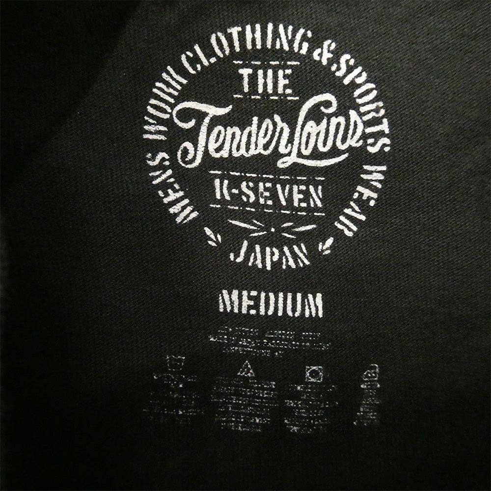 TENDERLOIN テンダーロイン T-TEE フェイスプリント 半袖Tシャツ ブラック ブラック系 M【中古】